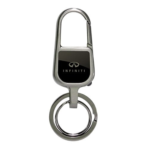 Jeep Grill Gunmetal Black Snap Hook Metal Key Chain Keychain iPick Image for 